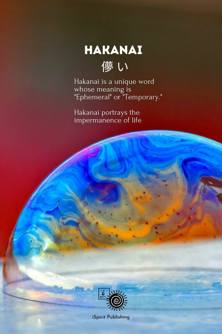 Poetic Japanese Words-Hakanai 儚 い