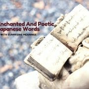 Poetic Japanese Words