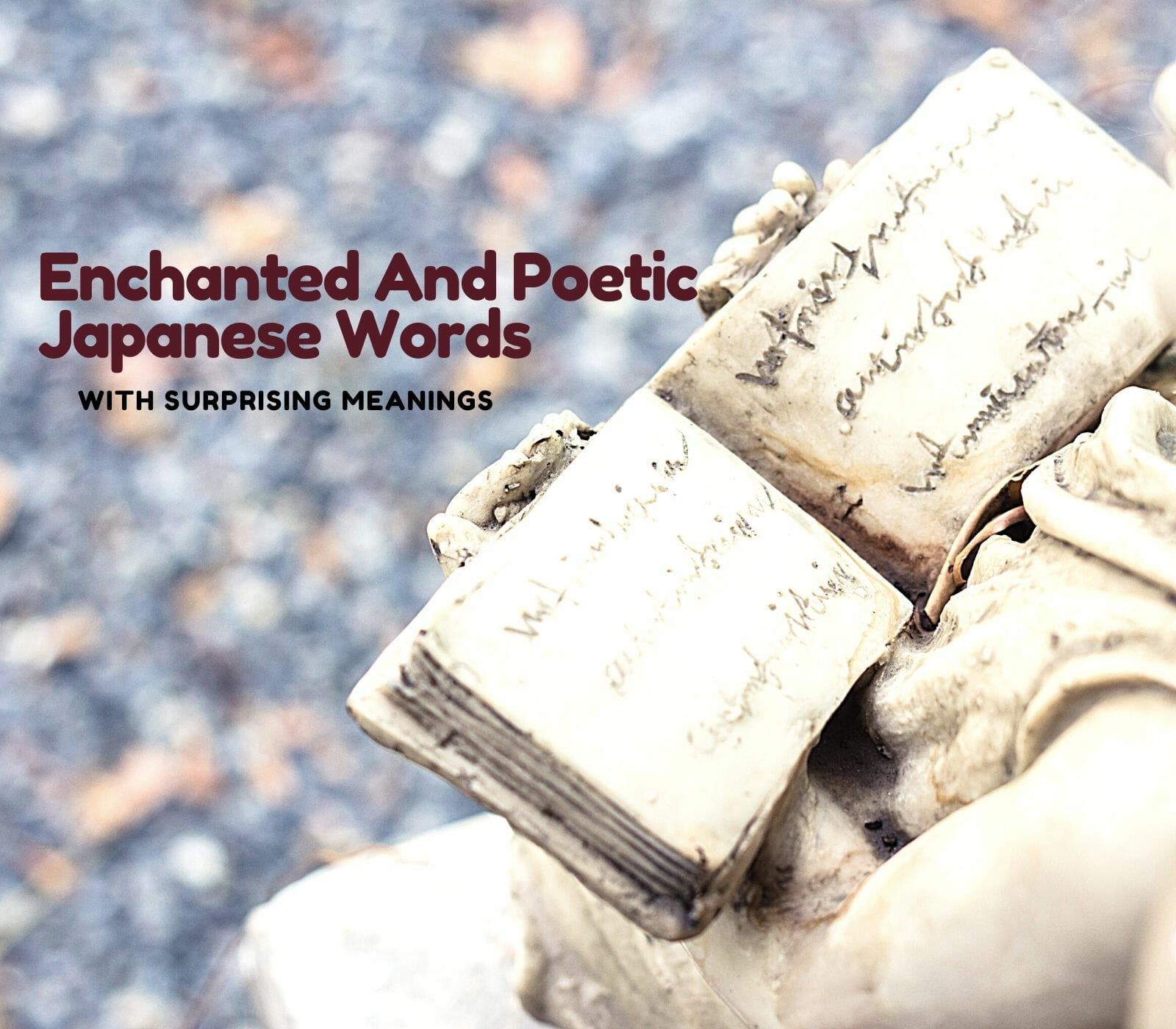 Poetic Japanese Words