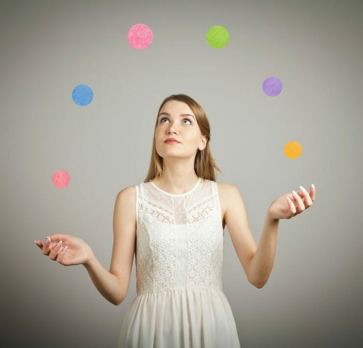 Juggling with Macaroni